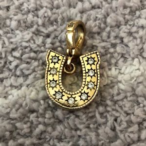 vintage juicy Couture horseshoe charm